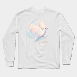 White Dove Long Sleeve T-Shirt